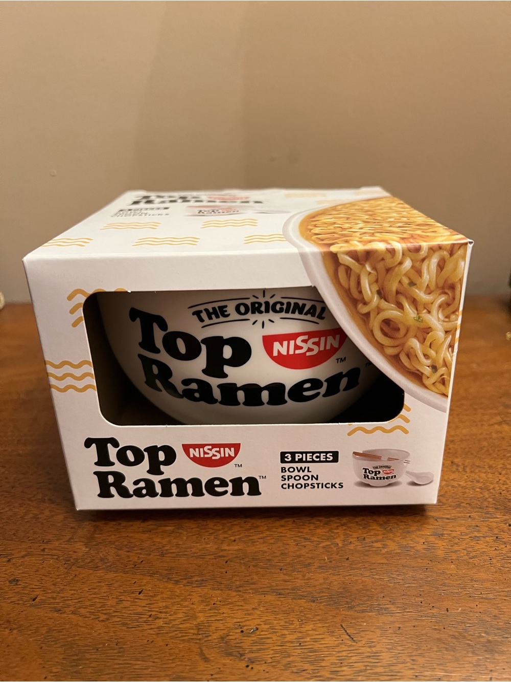 Top Ramen Noodles Bowl 3 Piece Set NWT